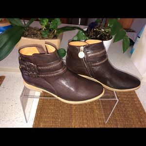 Geox Respira Italian Leather Boots 7.5